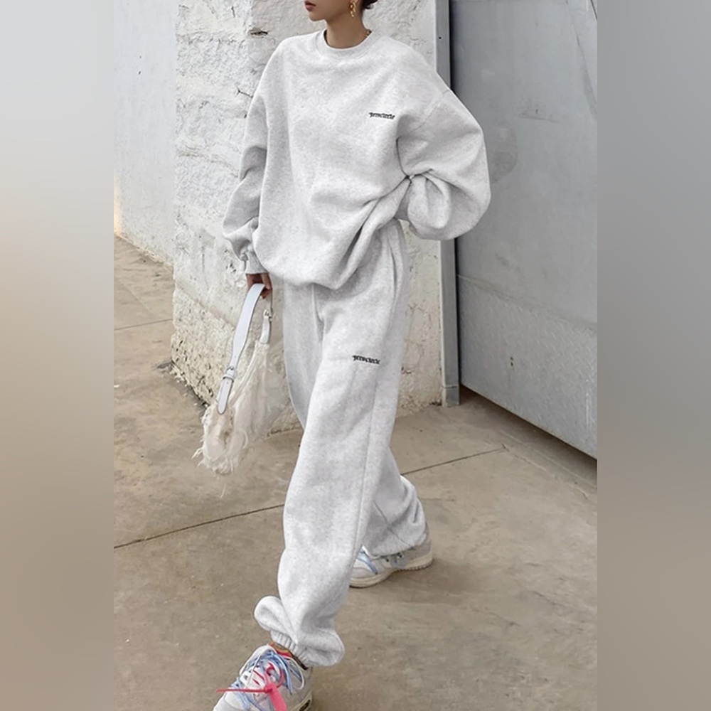 Commense Oversized Matching Sweat Set